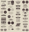 Trendy Retro Vintage Insignias Bundle