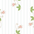 Trendy Seamless Floral Pattern In Vector Royalty Free Stock Photo