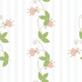 Trendy Seamless Floral Pattern In Vector Royalty Free Stock Photo