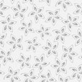 Trendy Seamless Floral Pattern. Vector Royalty Free Stock Photo