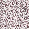 Trendy Seamless Floral Pattern in Vector