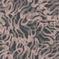 Trendy Seamless Pattern Stippled Tangled Lines Texture Vector Vintage Colors Abstract Background