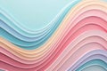Trendy simple fluid color gradient abstract background with dynamic wave line effect- 3d rendering - generated by ai Royalty Free Stock Photo