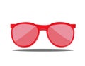 Trendy sunglas vector illustration