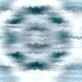 Trendy tie dye blue washed pattern in nautical style. All over pattern of textured hippy summer fashion design.