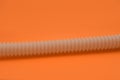 Trendy toys pop tube on orange background