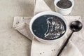 Black Sesame Soup Royalty Free Stock Photo