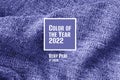Very peri, violet knitted fabric texture