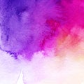 Trendy watercolor background, pink and navy purple. Great design element for brochure, banner, cover, booklet, UI, UX