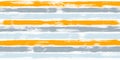 Orange gray paintbrush lines horizontal seamless texture for backdrop.