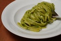 Trenette or Linguine with Pesto alla Genovese