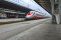 Trenitalia Freccia Rossa train at the platform