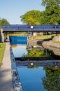 Trent Severn Waterway Lock 32 In Bobcaygeon, Ontario, Canada Royalty Free Stock Photo