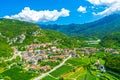 Trentino rural landscape, Drena village