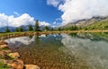 Trentino - small lake in Pejo