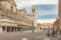 Trento Trieste square in Ferrrara in Italy 8