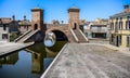 Trepponti in Comacchio, Emilia Romagna, Italy.