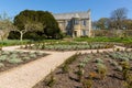 Trerice House Newquay Cornwall England UK beautiful Elizabethan manor house and gardens in sunny spring weather