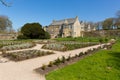 Trerice House Newquay Cornwall England UK beautiful Elizabethan manor house and gardens in sunny spring weather