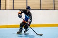 National women's elite league inline hockey game held at the Kamikazes Arena track of the Laura Oter