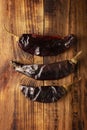 Tres Chiles Guajillo Royalty Free Stock Photo