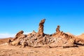 Tres marias near the moon valley / valle de la luna in the Atacama desert, Chile Royalty Free Stock Photo