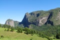 Tres Picos National Park green valley Royalty Free Stock Photo