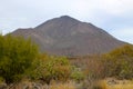 View of the Tres VÃÂ­rgenes volcano on the peninsula Baja California Sur, Mexico Royalty Free Stock Photo