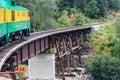 Trestle bridge at 5A Royalty Free Stock Photo