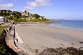 Trestrignel beach at Perros-Guirec in France Royalty Free Stock Photo