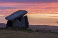 Trethevy Quoit, ancient monument, Cornwall, uk