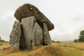 Trethevy Quoit stones Cornwall England. History, kernow Royalty Free Stock Photo