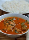 Trevally jest fish curry Royalty Free Stock Photo