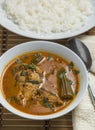 Trevally jest fish curry Royalty Free Stock Photo