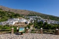 Trevelez, beautiful white village, high in the mountains of the Alpujarras, the highest village in Spain.