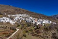 Trevelez in La Alpujarra Granadina, Sierra Nevada, Spain.