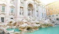 Trevi Fountain Fontana di Trevi in Rome, Italy Royalty Free Stock Photo