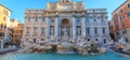 Trevi Fountain Fontana di Trevi in Rome Royalty Free Stock Photo