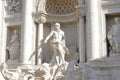 Trevi fountain historical building Rome Italy Royalty Free Stock Photo