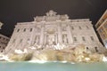 Trevi fountain historical building Rome Italy Royalty Free Stock Photo