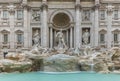 The Trevi Fountain Italian: Fontana di Trevi Royalty Free Stock Photo