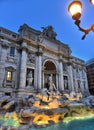 The Trevi Fountain Italian: Fontana di Trevi Royalty Free Stock Photo