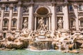 Trevi Fountain Italian: Fontana di Trevi, Rome, Italy, Europe Royalty Free Stock Photo