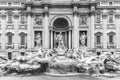 Trevi Fountain, Italian: Fontana di Trevi, in Rome, Italy. Royalty Free Stock Photo