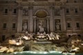 Trevi Fountain at night