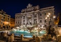 Trevi Fountain by night Rome, Italy