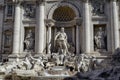 The Trevi Fountain, Oceanus, hippocamp