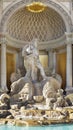 Trevi Fountain replica, Caesar`s Palace, Las Vegas, Nevada, USA Royalty Free Stock Photo