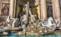 Trevi fountain replica at Caesars Palace,Las Vegas