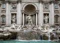 The Trevi Fountain - Rome Royalty Free Stock Photo